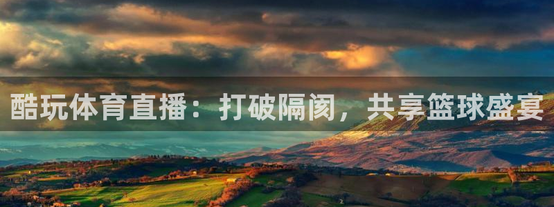 飞速无插件体育直播：酷玩体育直播：打破隔阂，共享篮球盛宴