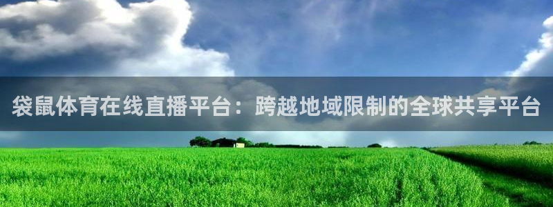 飞速体育直播大厅：袋鼠体育在线直播平台：跨越地域限制的全球共享平台